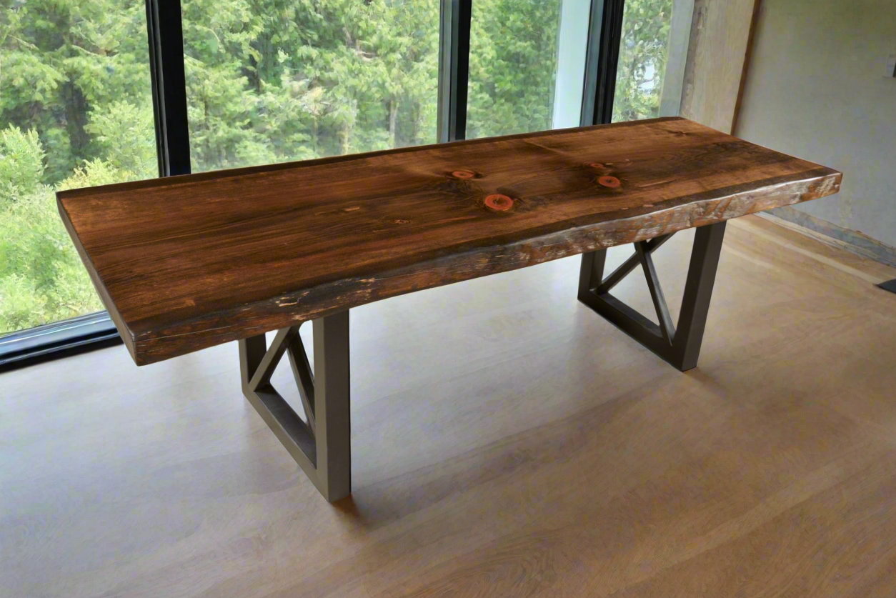Ebony Pine Coffee Table #31