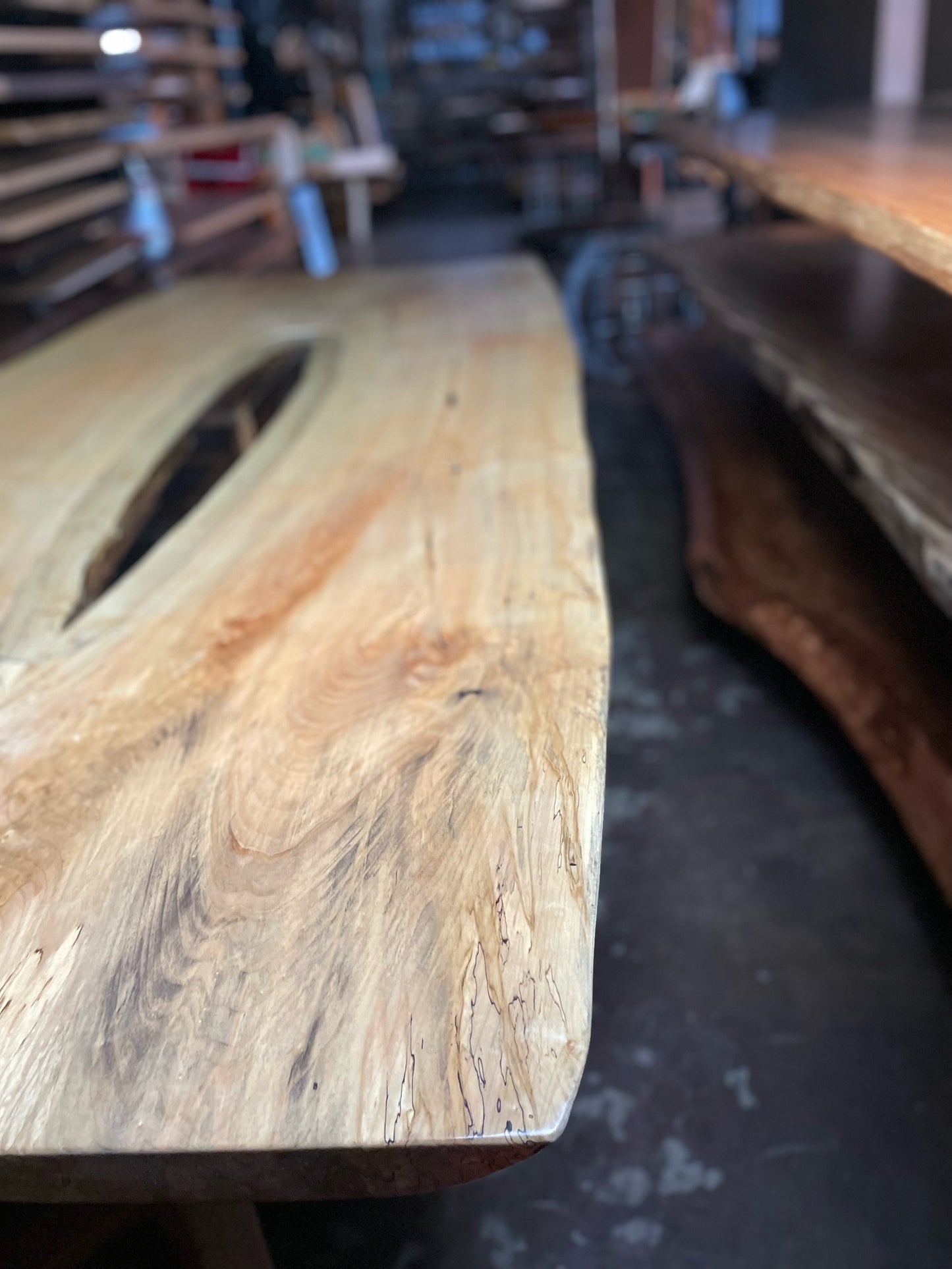 Spalted Maple w/ Glass Inlay