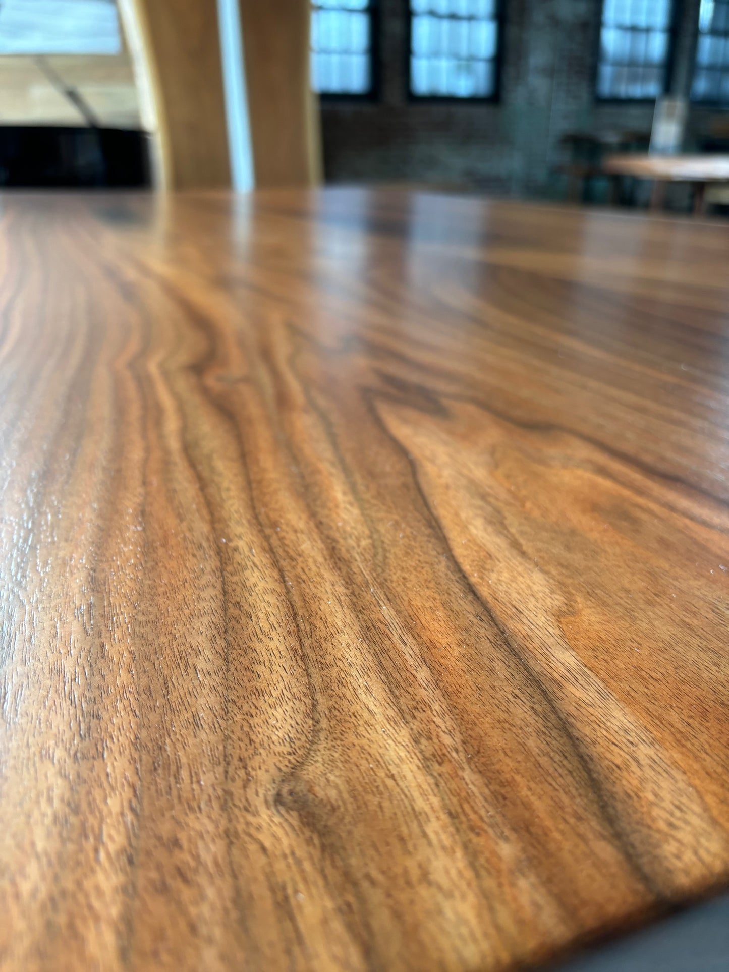 Black Walnut Book Matched Dining Table