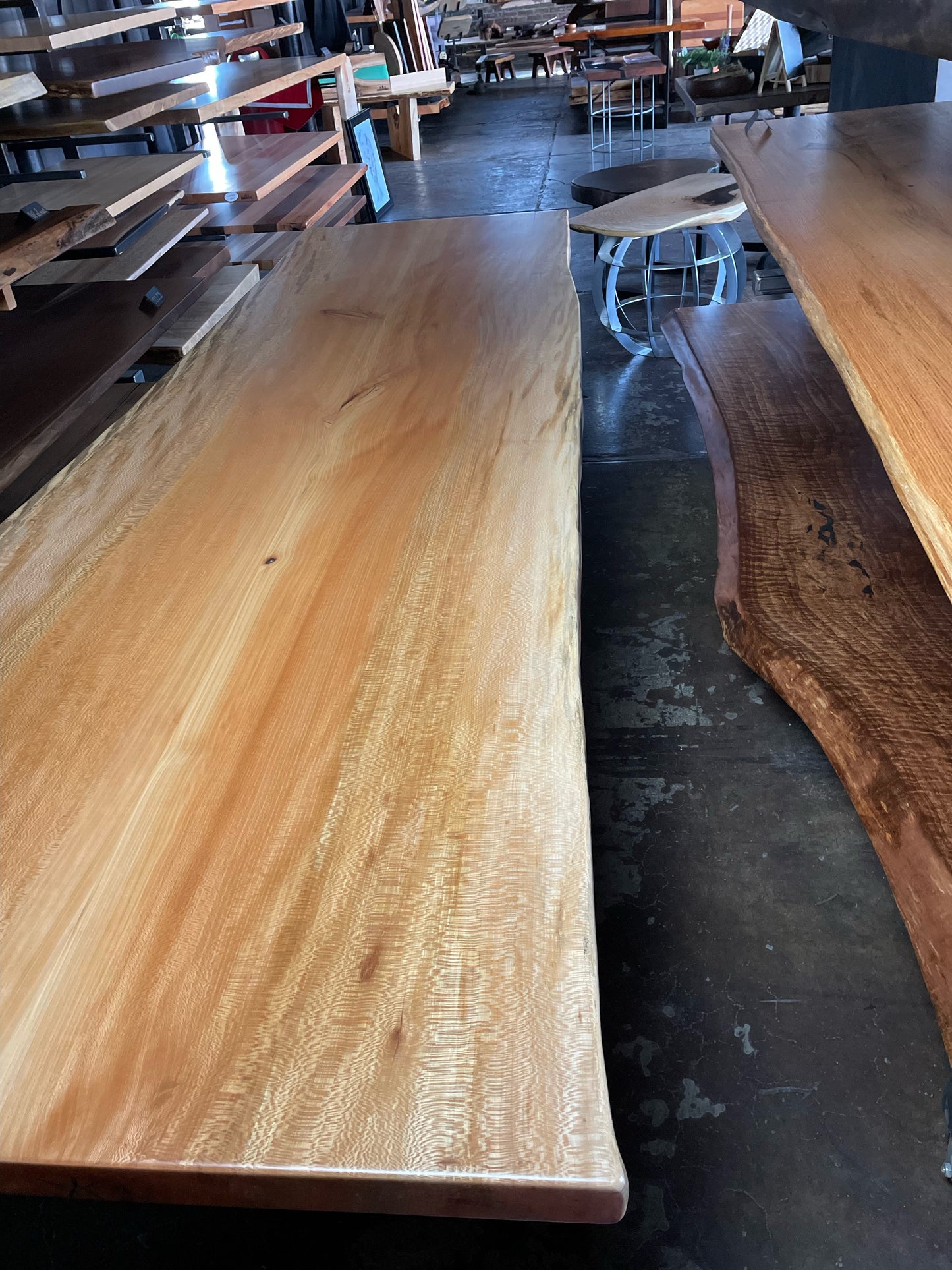 Sycamore Slab Tabletop