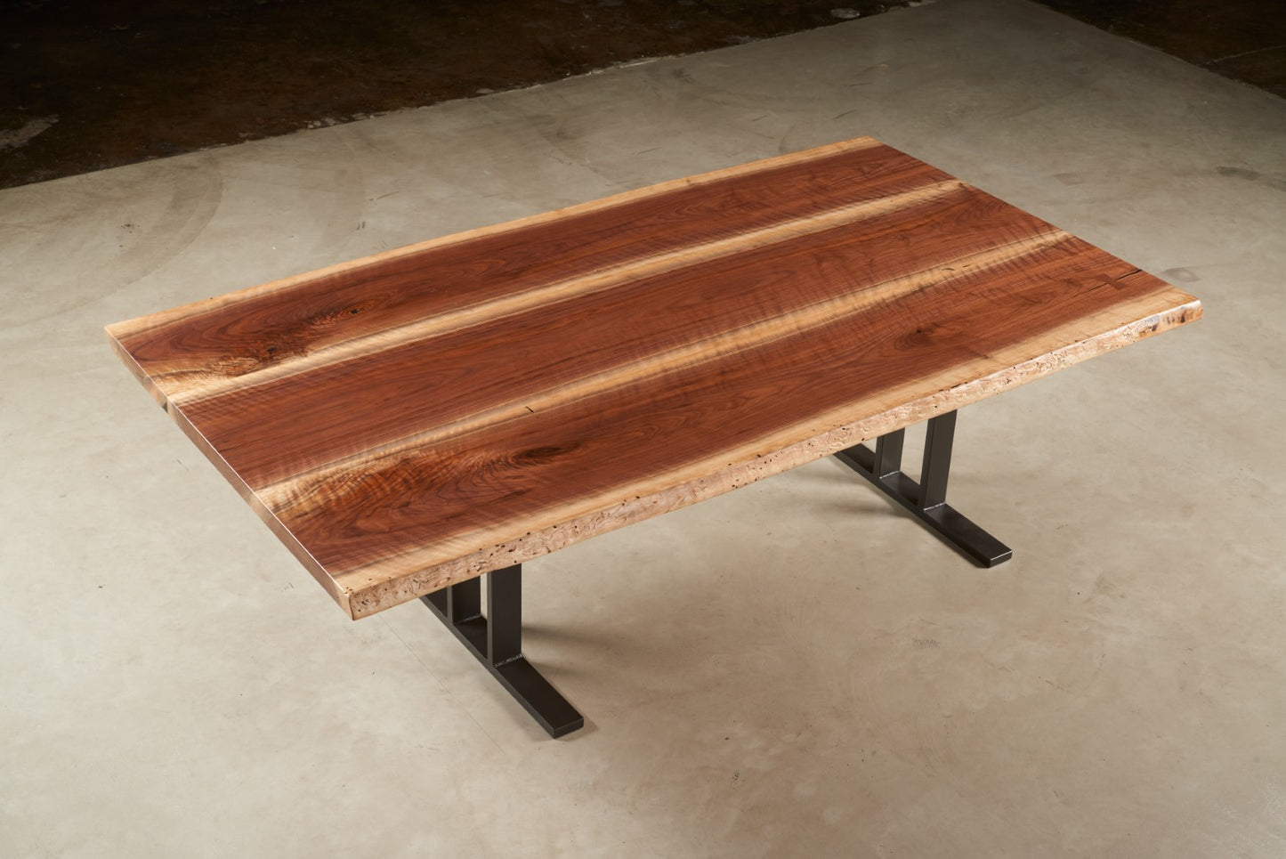 Black Walnut Butcher Block Dining Table