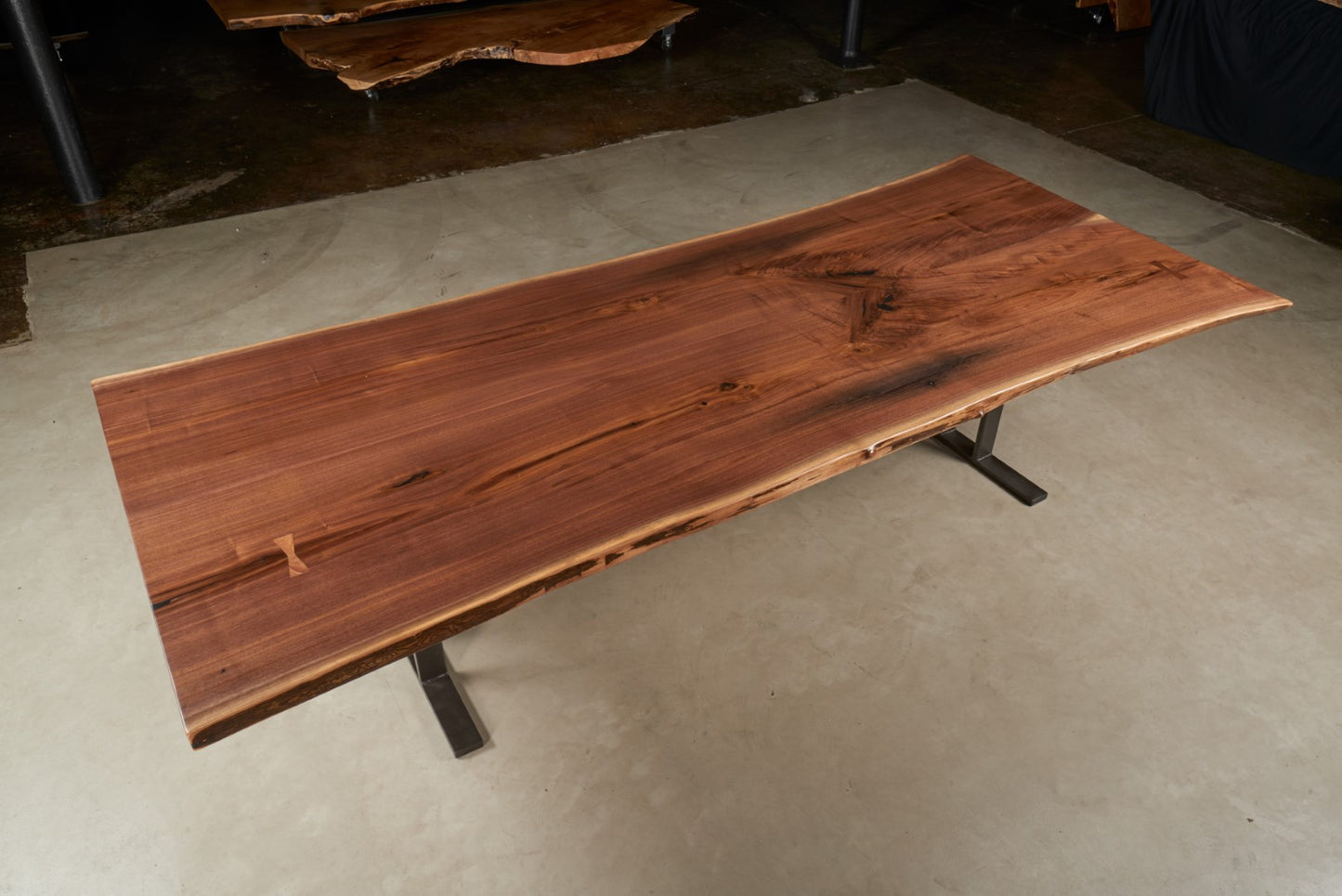 Black Walnut Book Matched Dining Table