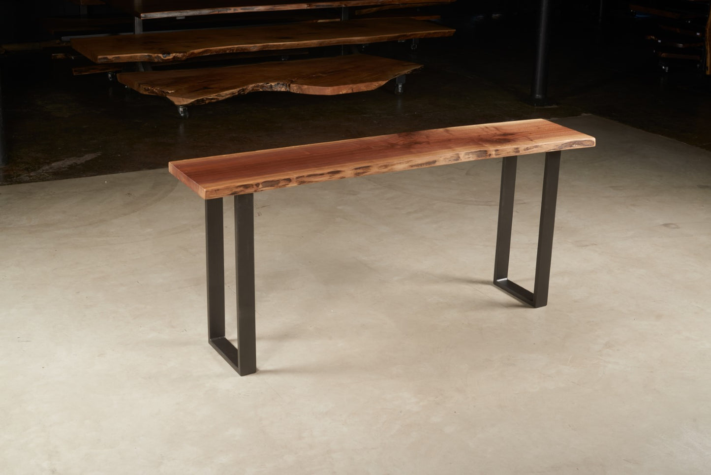 Walnut Side Table / Credenza