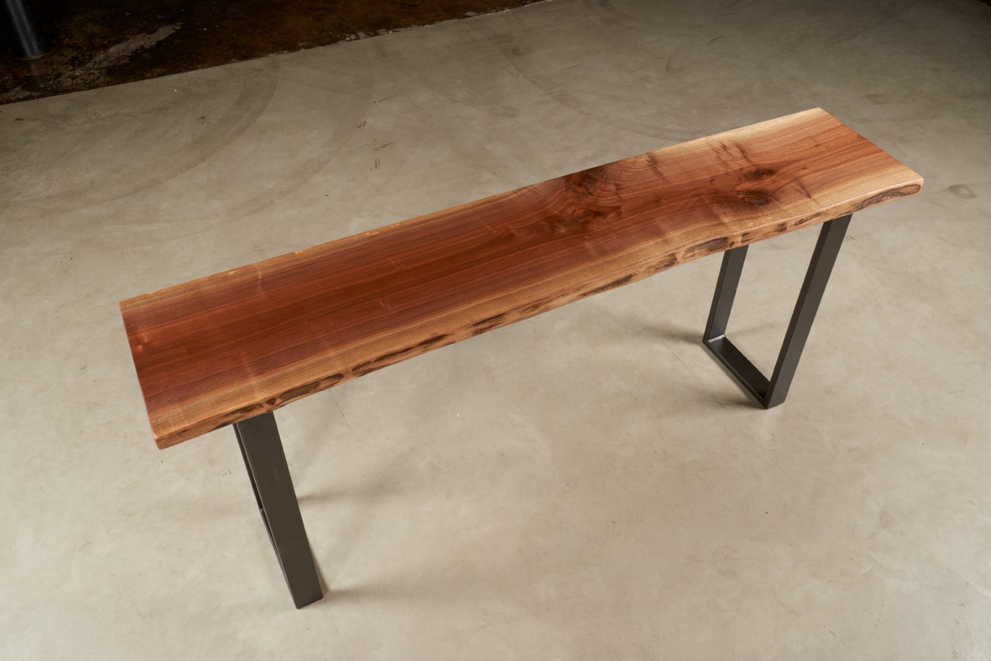 Walnut Side Table / Credenza