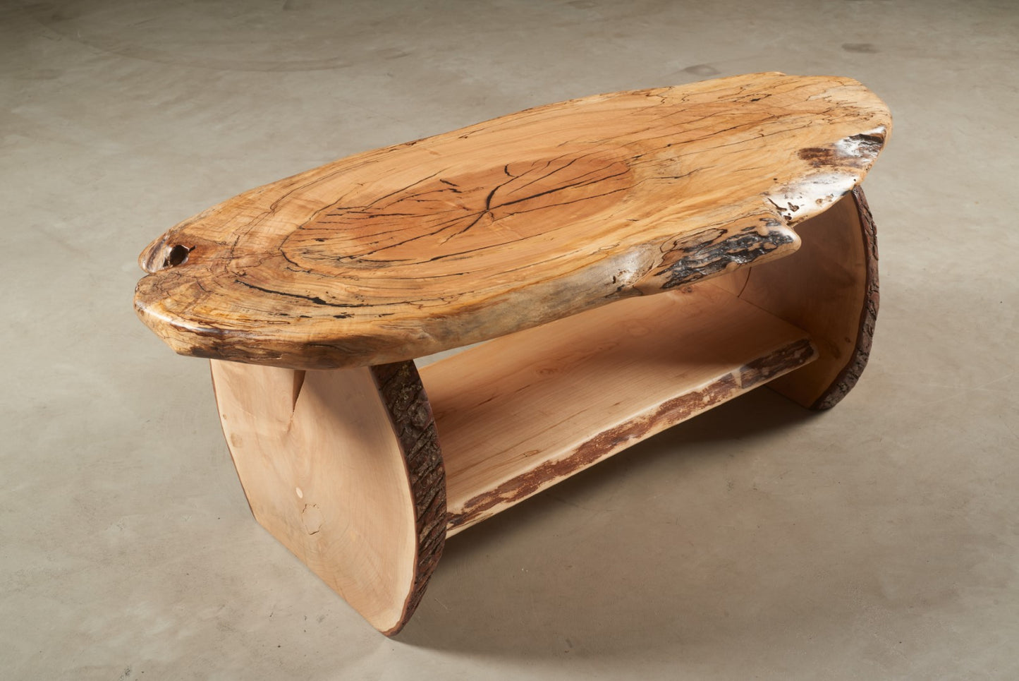 Maple (Bias Cut) Coffee Table #27