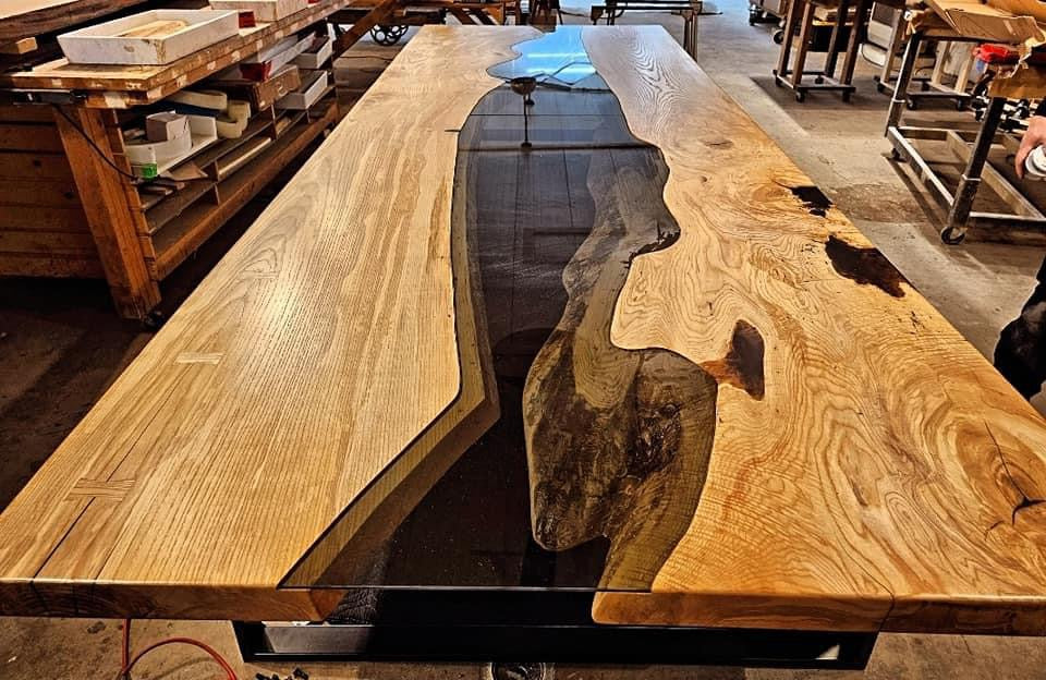 Glass River Conference Table
