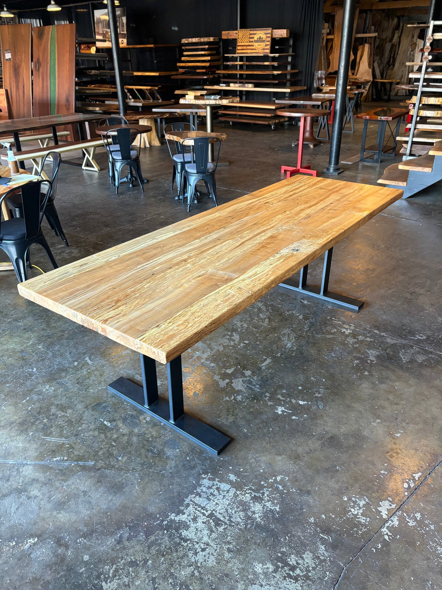 Reclaimed Maple Farm Table