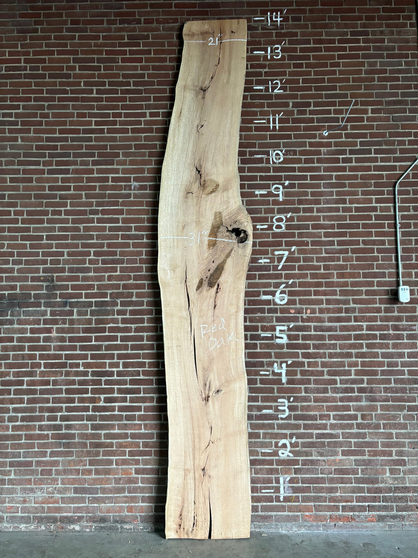 Red Oak Slab SIVLKT0010