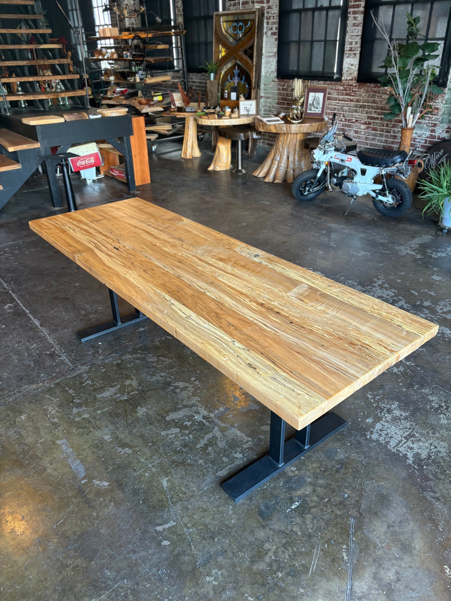 Reclaimed Maple Farm Table