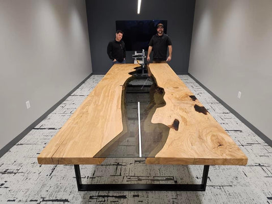 Glass River Conference Table
