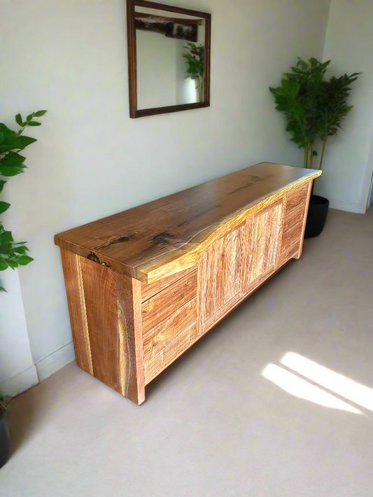 Live Edge Walnut Dresser