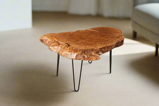 Oak Burl Coffee Table #36