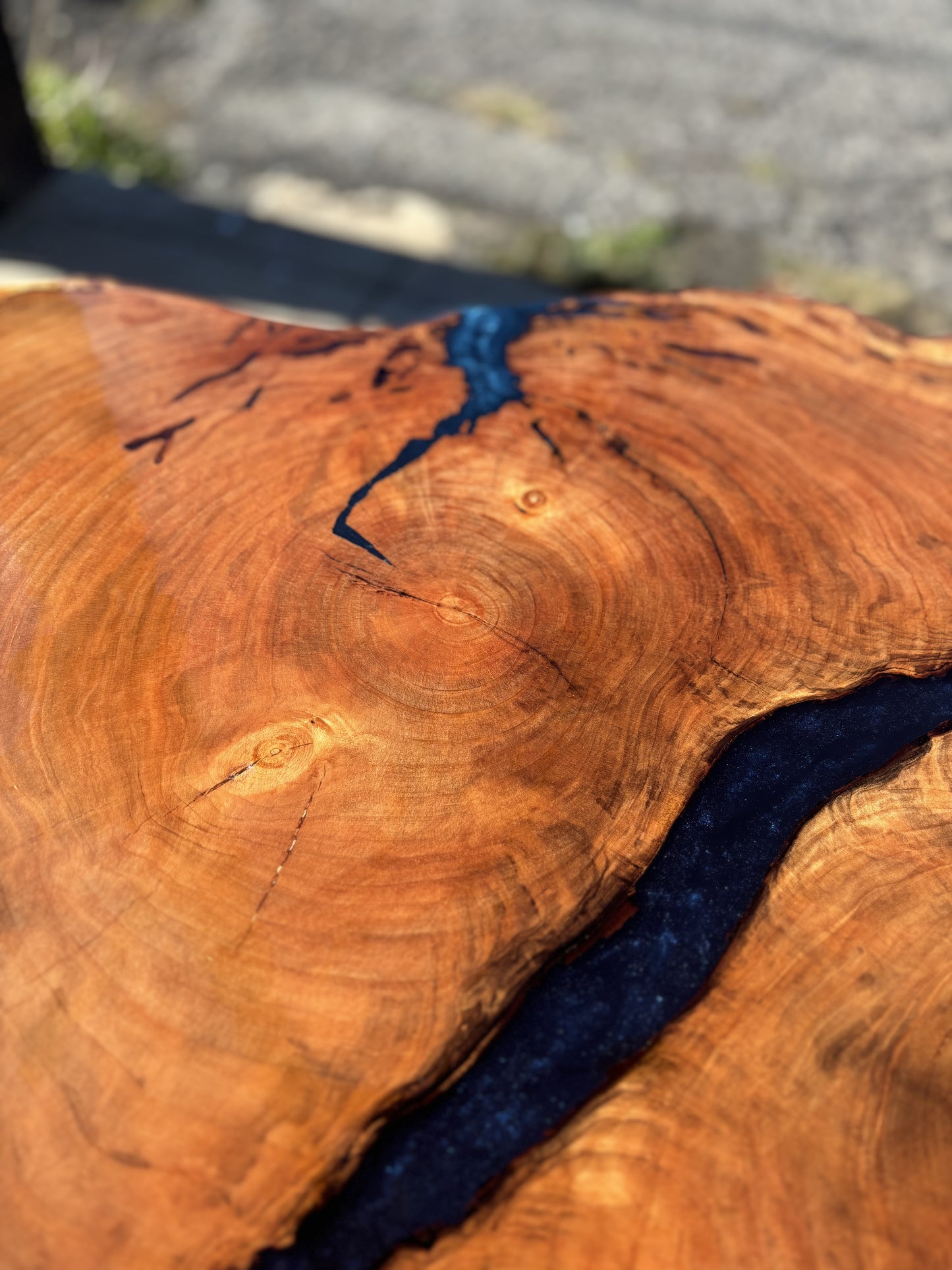 Maple Epoxy Coffee Table