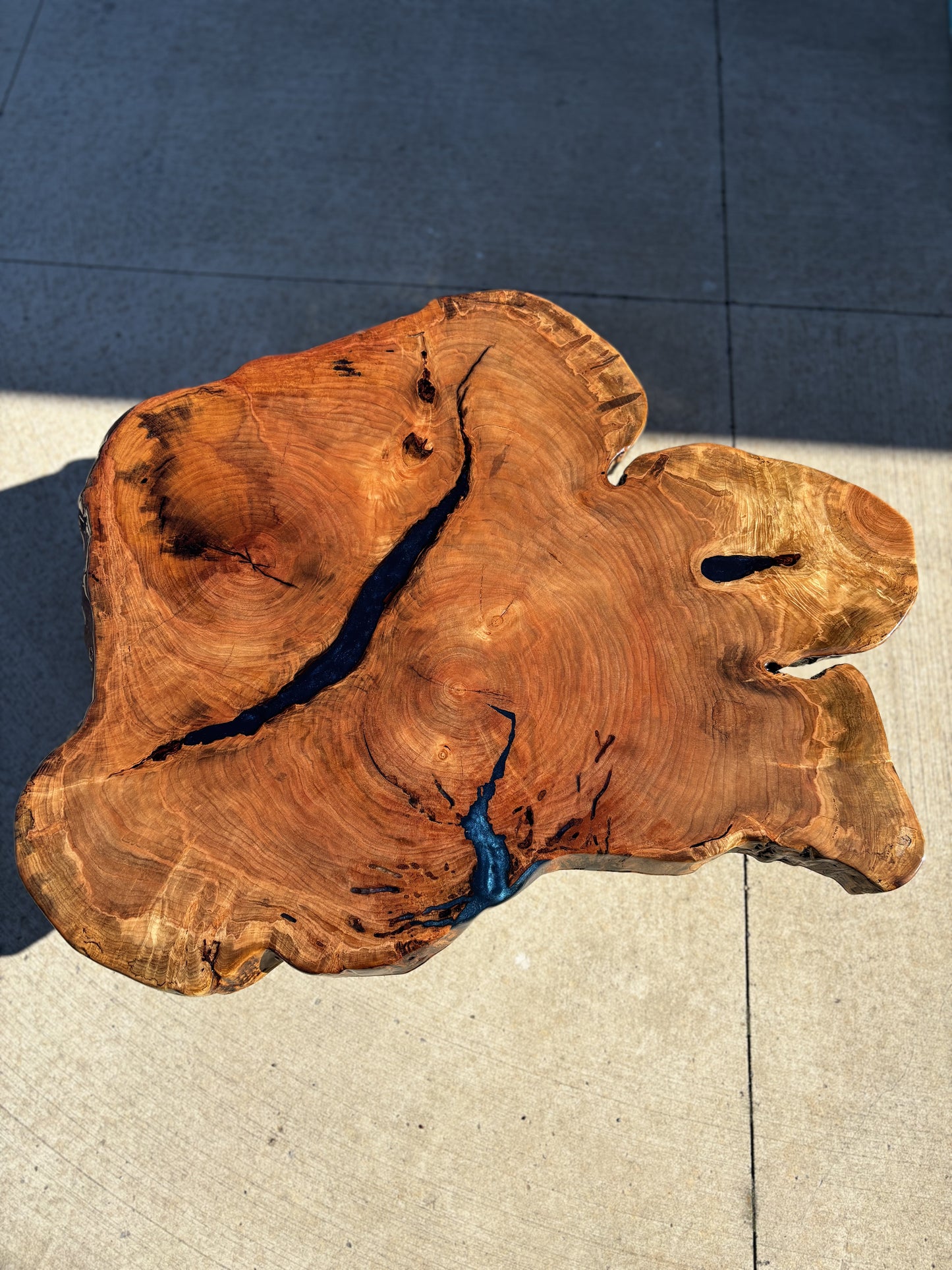 Maple Epoxy Coffee Table