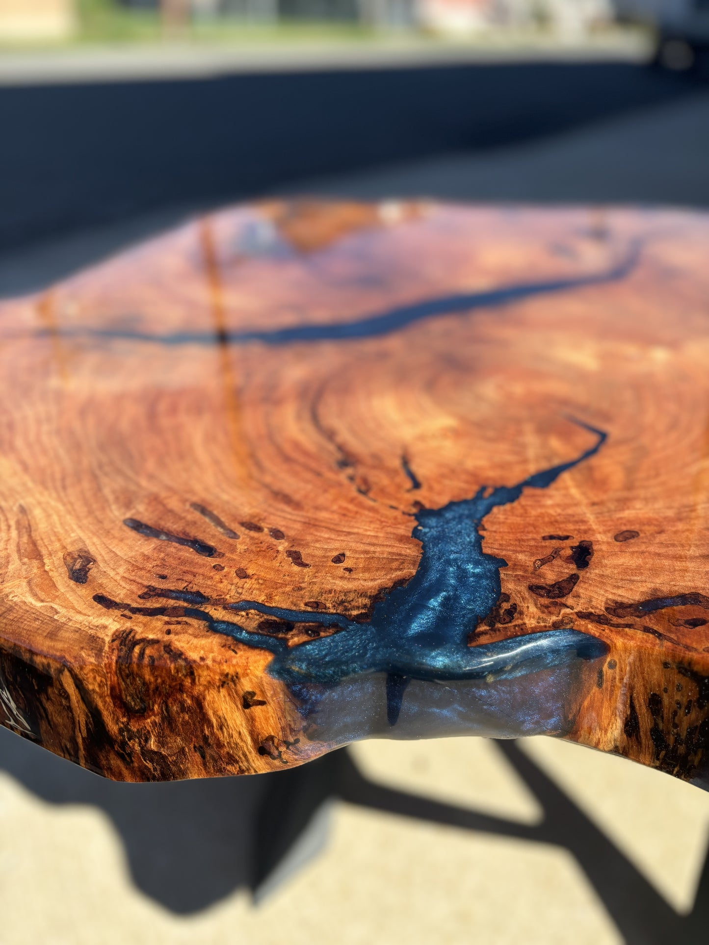 Maple Epoxy Coffee Table