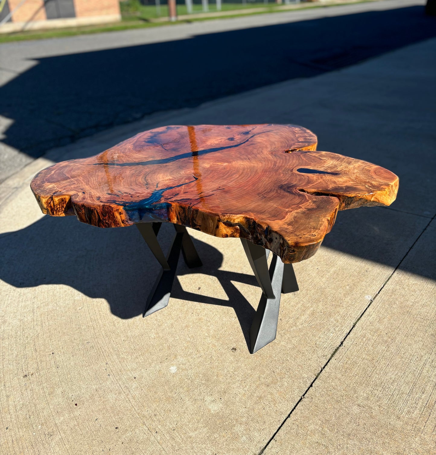 Maple Epoxy Coffee Table