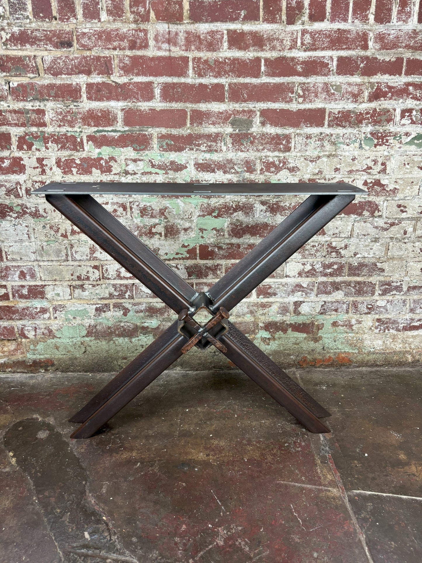 Railroad Style Table Base