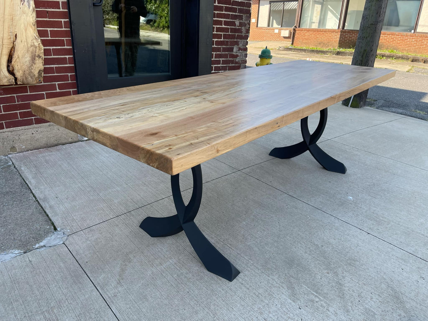 Reclaimed Hardwood Farm Table