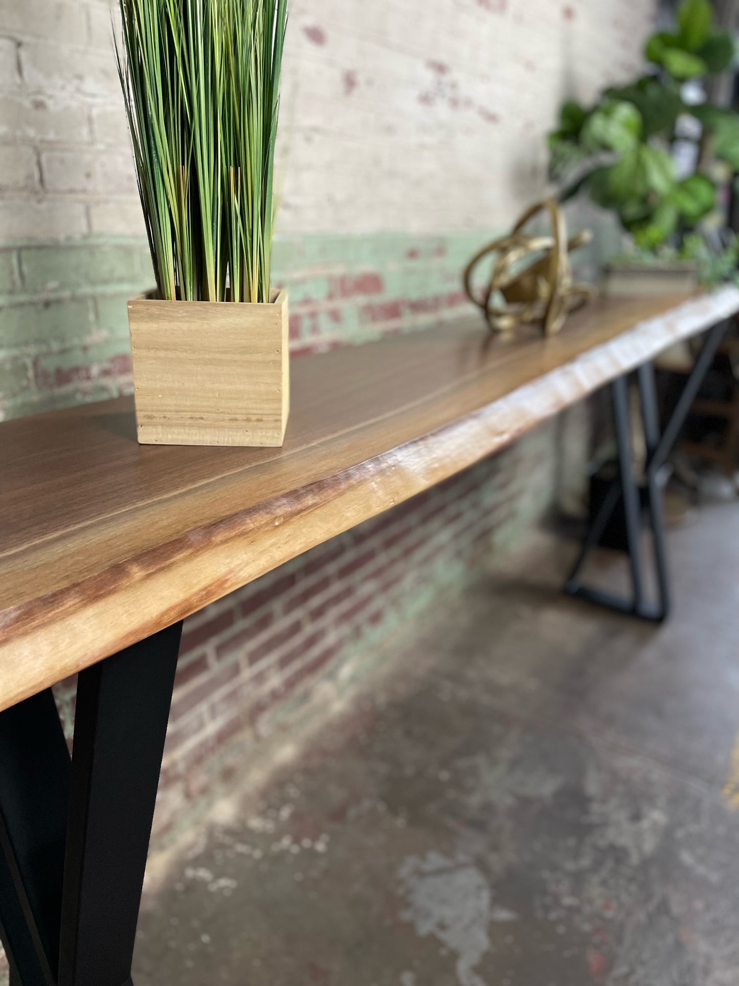 Live Edge Black Walnut Credenza