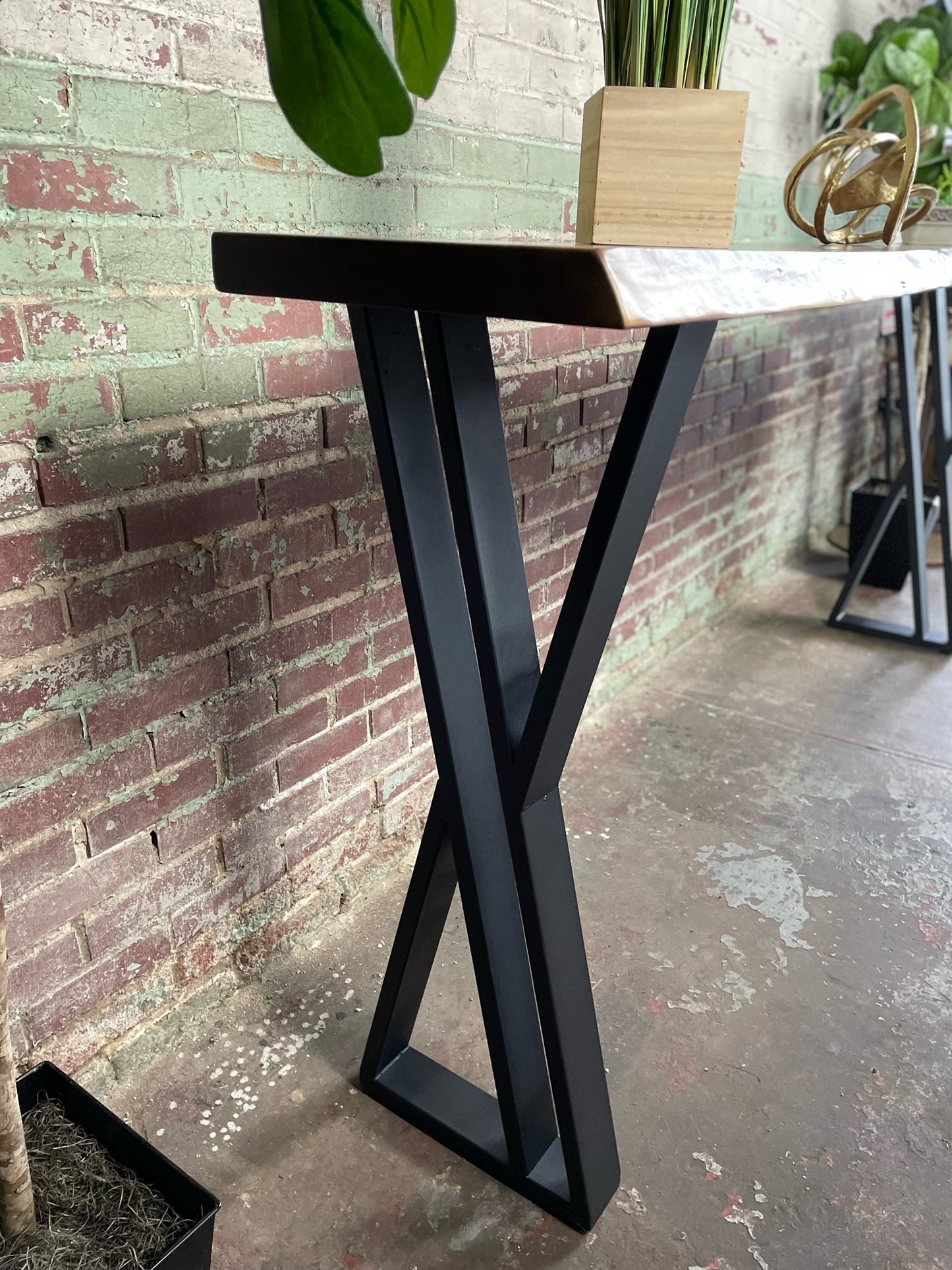 Live Edge Black Walnut Credenza