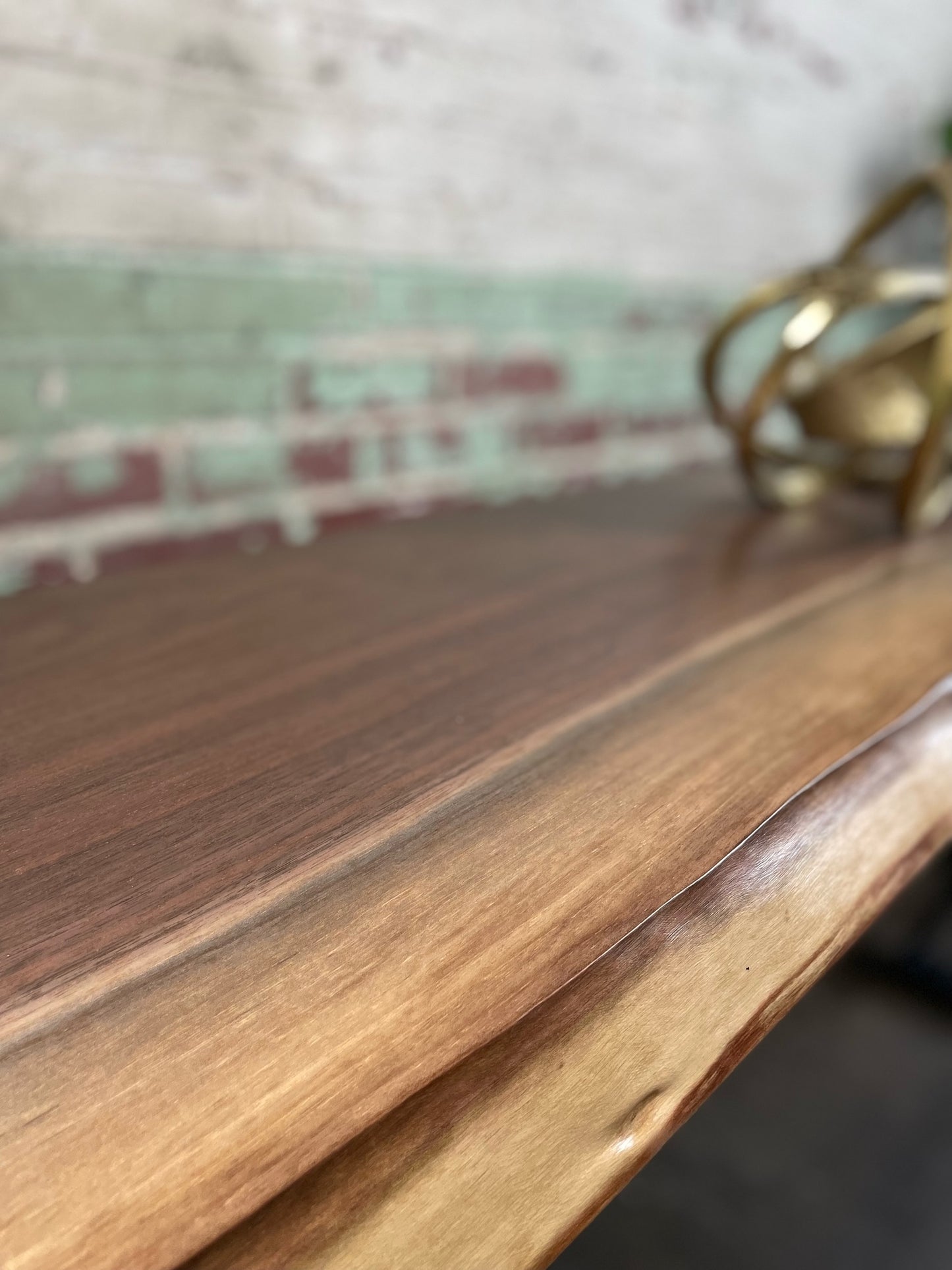 Live Edge Black Walnut Credenza