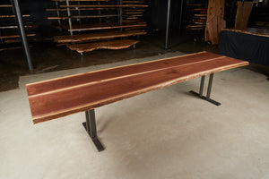 Walnut Bookmatch Table #24
