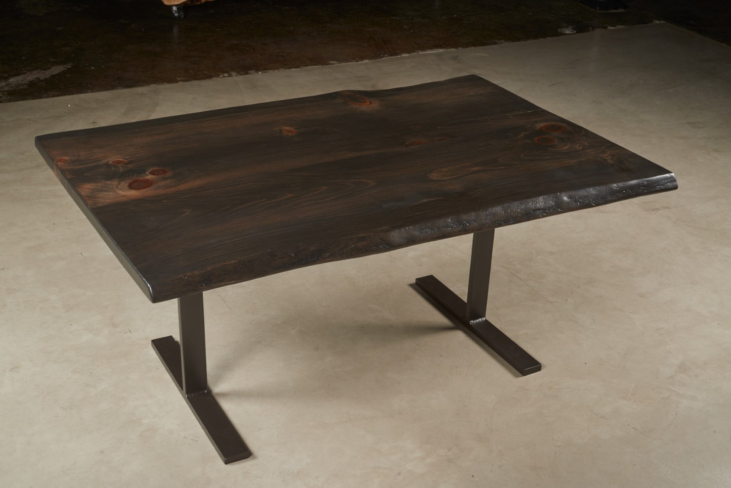 Ebony Stain Pine Table