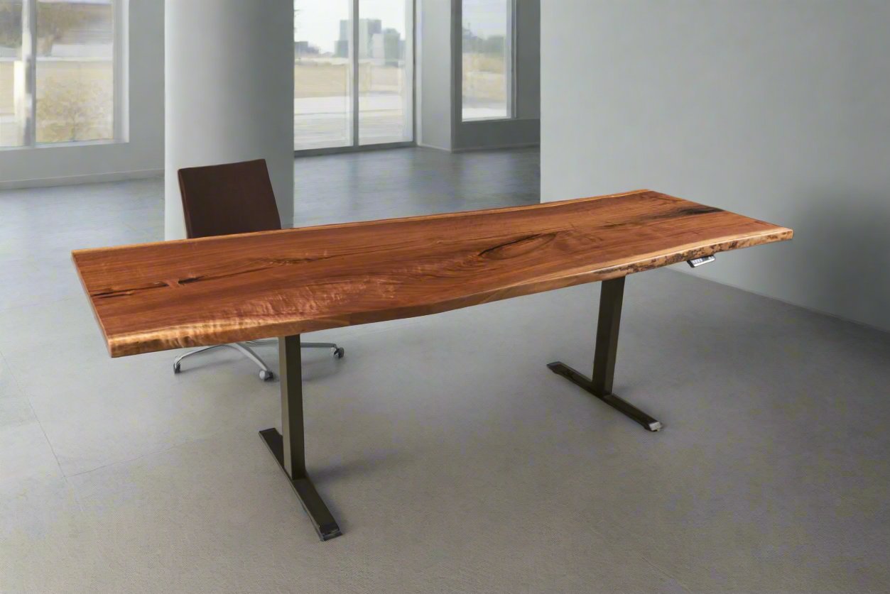 Adjustable Walnut Desk / Table