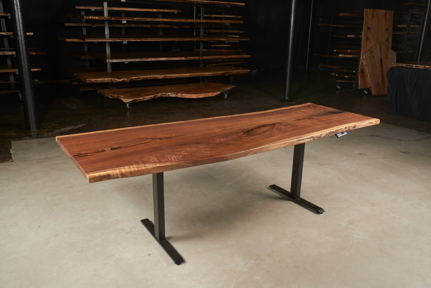 Adjustable Walnut Desk / Table