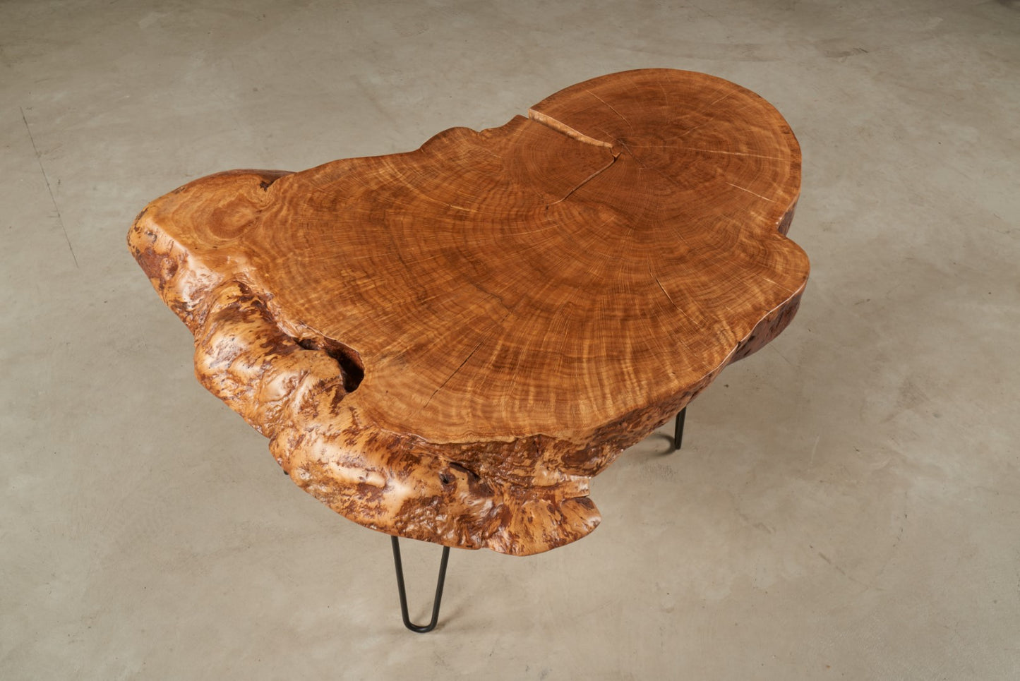 Oak Burl Coffee Table #36