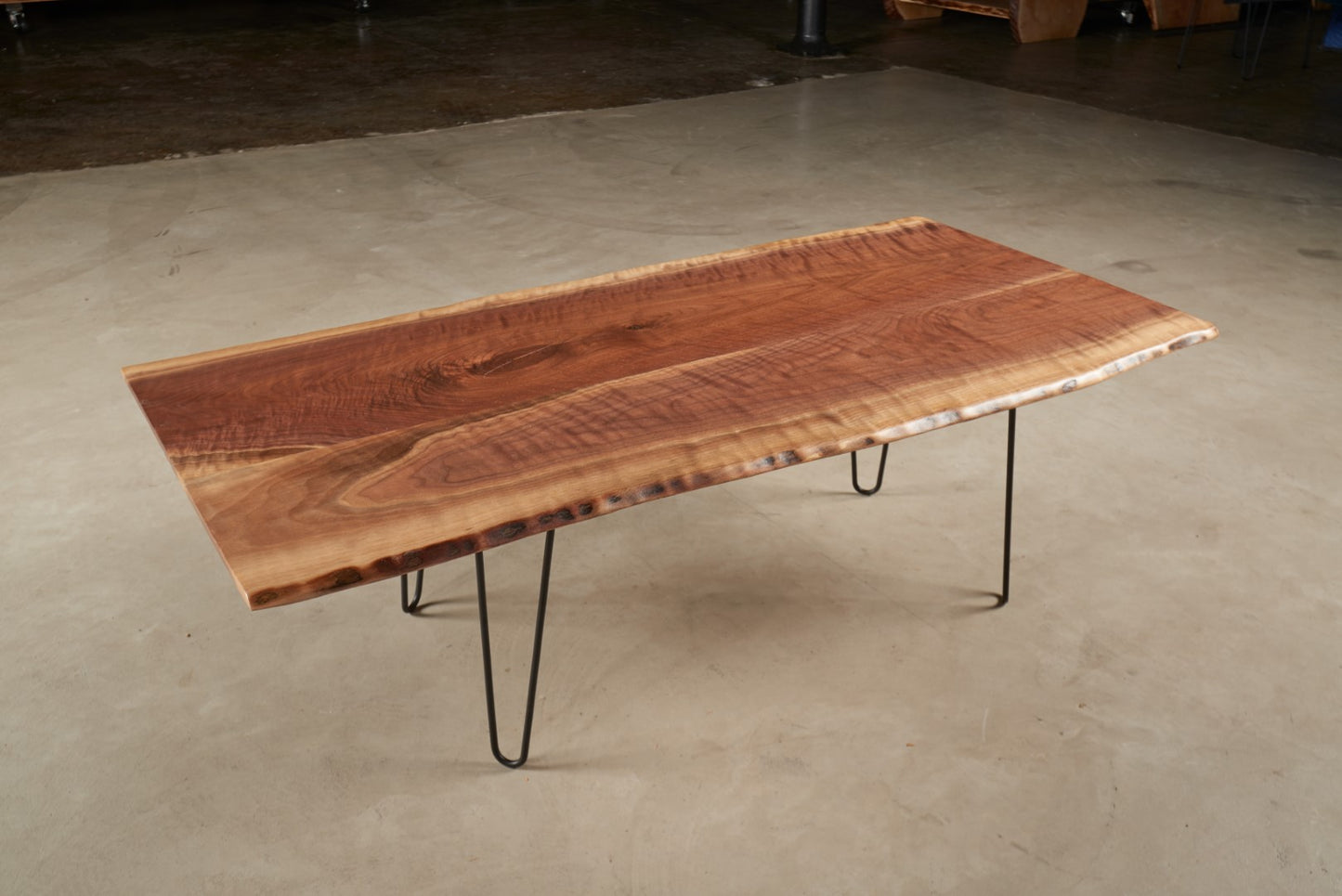 Curly Walnut Coffee Table